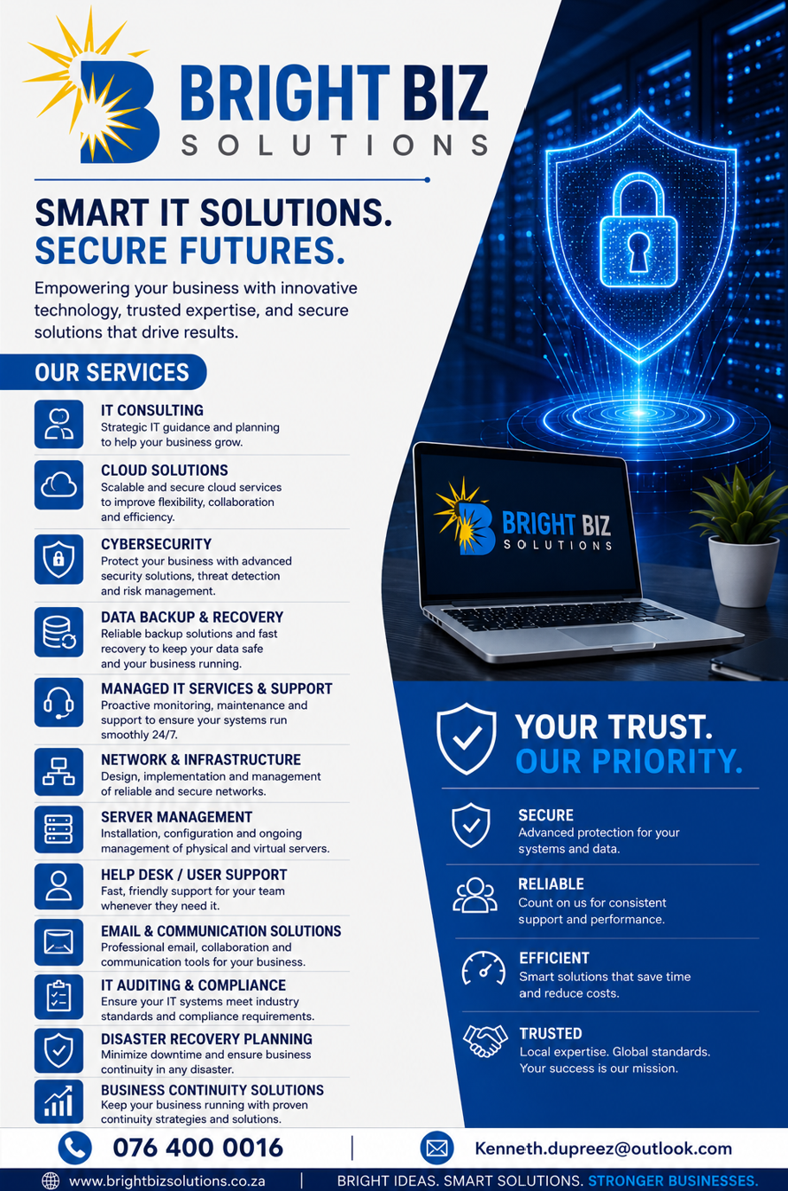 Bright Biz Solutions Flyer